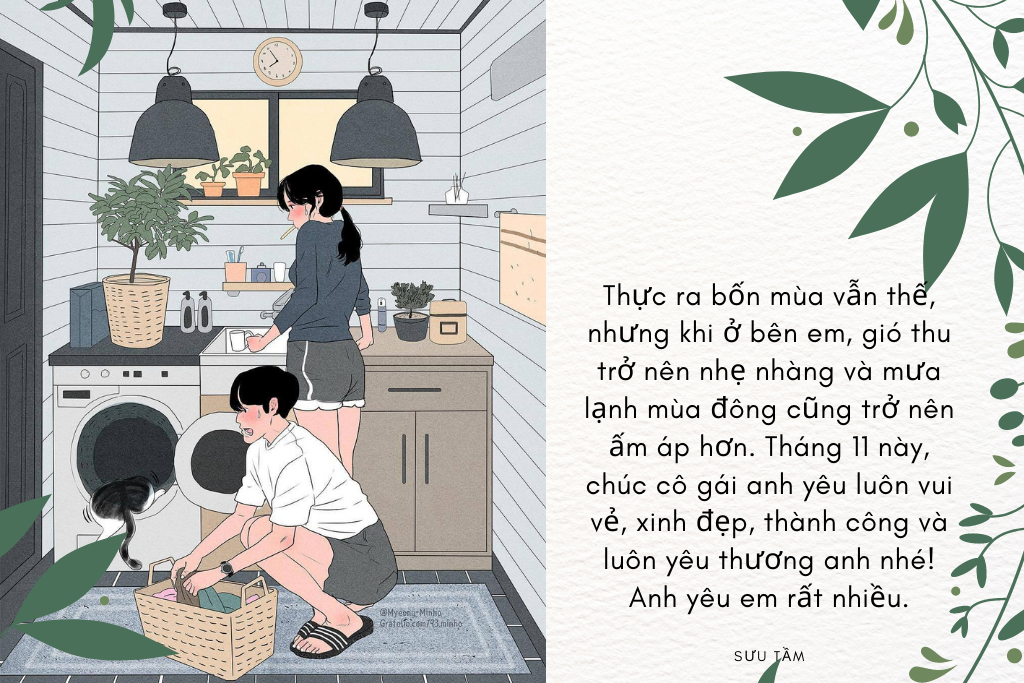 30 lời chúc tháng 11 cho người yêu lãng mạn nhất, cập nhật năm 2021 - Ảnh 4. 30 lời chúc tháng 11 cho người yêu lãng mạn nhất, cập nhật năm 2021 - Ảnh 4.