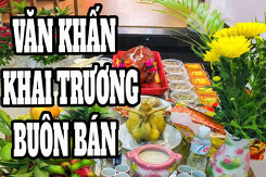 Văn khấn khai trương buôn bán đúng chuẩn và được nhiều tài lộc