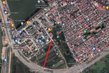 Đường sẽ mở ở phường Cát Bi, quận Hải An, Hải Phòng