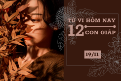 Tử vi hàng ngày hôm nay 19/11 của 12 con giáp: Thìn tình cảm tốt đẹp, Dậu hung nhiều hơn cát