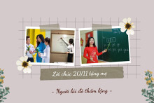 Tham khảo 25 lời chúc 20/11 tặng mẹ ngắn gọn và ý nghĩa năm 2021