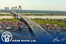 Một thập kỷ làm cầu vượt sông của Hà Nội
