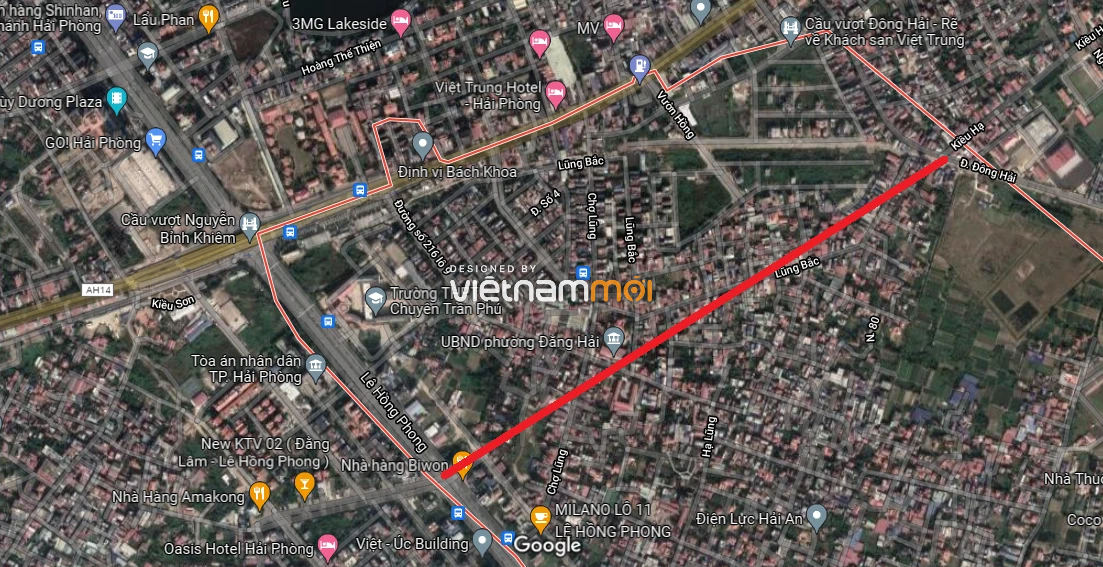Đường sẽ mở ở phường Đằng Hải, quận Hải An, Hải Phòng - Ảnh 3.