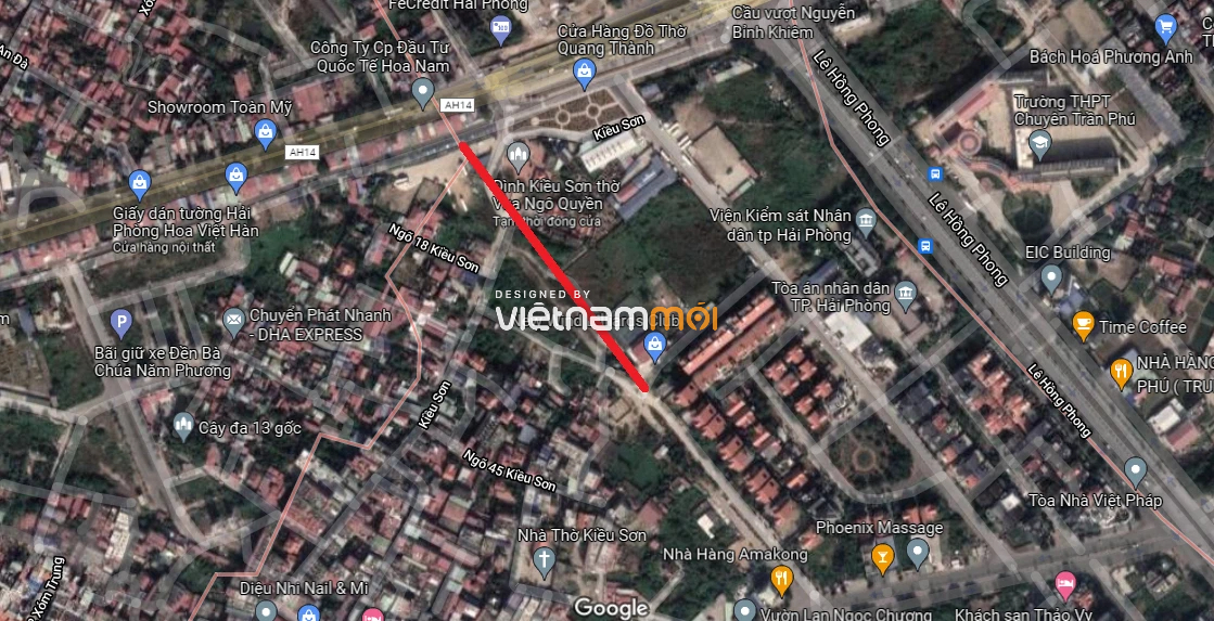 Đường sẽ mở ở phường Đằng Lâm, quận Hải An, Hải Phòng - Ảnh 3. Đường sẽ mở ở phường Đằng Lâm, quận Hải An, Hải Phòng - Ảnh 3.
