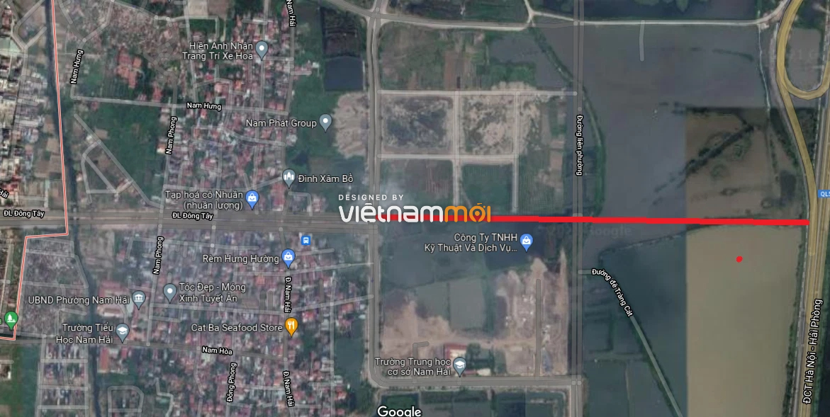 Đường sẽ mở ở phường Nam Hải, quận Hải An, Hải Phòng - Ảnh 3. Đường sẽ mở ở phường Nam Hải, quận Hải An, Hải Phòng - Ảnh 3.
