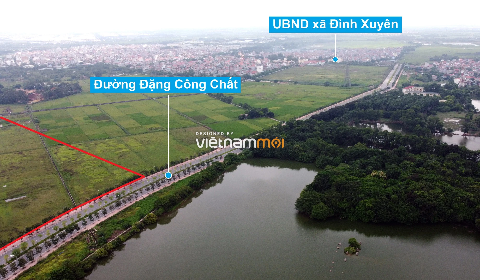 Cận cảnh khu đất xây dựng hai công viên cây xanh ở Đa Tốn và Đình Xuyên, huyện Gia Lâm - Ảnh 11. Cận cảnh khu đất xây dựng hai công viên cây xanh ở Đa Tốn và Đình Xuyên, huyện Gia Lâm - Ảnh 11.