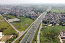 Duyệt chỉ giới đường 6 làn xe nối đường gom cao tốc Pháp Vân – Cầu Giẽ tại thị trấn Phú Xuyên