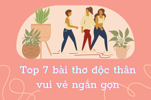 Top 7 bài thơ độc thân vui vẻ ngắn gọn, mới nhất năm 2021