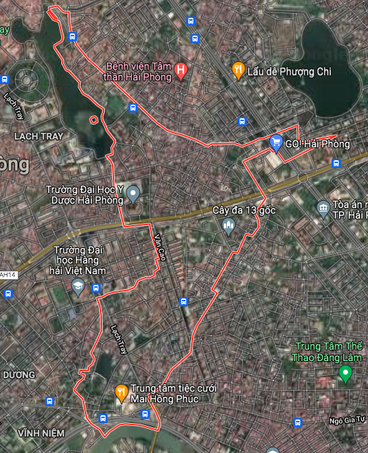 Bản đồ quy hoạch sử dụng đất phường Đằng Giang, Ngô Quyền, Hải Phòng - Ảnh 1.