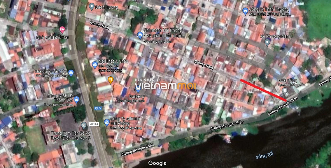 Đường sẽ mở ở phường Sở Dầu, quận Hồng Bàng, Hải Phòng - Ảnh 3. Đường sẽ mở ở phường Sở Dầu, quận Hồng Bàng, Hải Phòng - Ảnh 3.