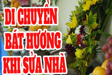 Di chuyển bát hương khi sửa nhà đúng cách và giữ tài lộc