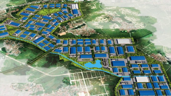 Lideco 1 làm khu công nghiệp Tân Hưng 105 ha tại Bắc Giang - Ảnh 1. Lideco 1 làm khu công nghiệp Tân Hưng 105 ha tại Bắc Giang - Ảnh 1.