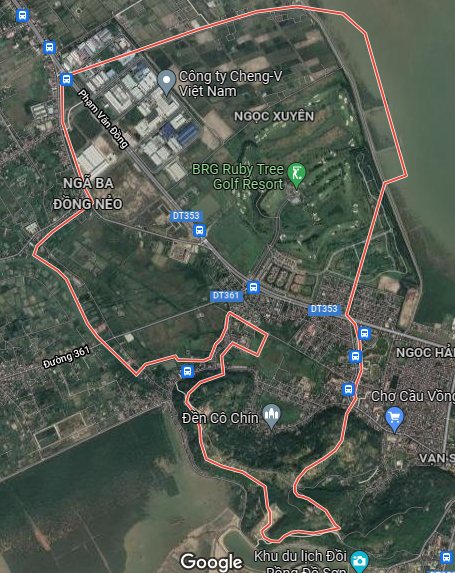 Đường sẽ mở ở phường Ngọc Xuyên, quận Đồ Sơn, Hải Phòng - Ảnh 1. Đường sẽ mở ở phường Ngọc Xuyên, quận Đồ Sơn, Hải Phòng - Ảnh 1.