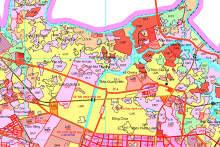 Bản đồ quy hoạch sử dụng đất xã Quang Thịnh, huyện Lạng Giang, tỉnh Bắc Giang