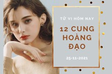 Tử vi hôm nay (25/11/2021) của 12 cung hoàng đạo: Cự Giải có cơ hội tốt, Nhân Mã hãy mạnh dạn thay đổi
