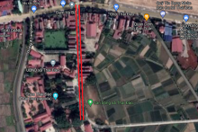 Đường sẽ mở ở xã Thái Đào, huyện Lạng Giang, tỉnh Bắc Giang