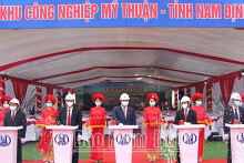 Nam Định khởi công KCN Mỹ Thuận hơn 1.600 tỷ đồng
