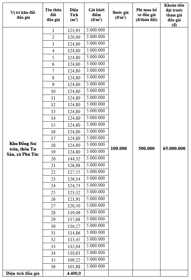 TP Hà Nội sắp đấu giá 73 thửa đất, khởi điểm từ 4 triệu đồng/m2 - Ảnh 1. TP Hà Nội sắp đấu giá 73 thửa đất, khởi điểm từ 4 triệu đồng/m2 - Ảnh 1.