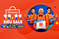 Hàng loạt chương trình khuyến mãi hấp dẫn lên đến 50% nhân ngày 11/11