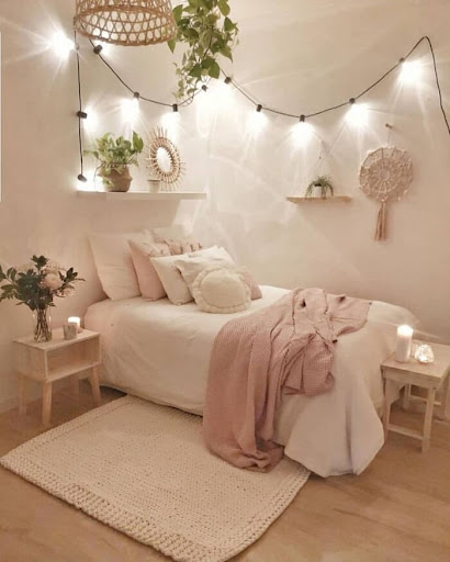 Top 7 cách trang trí phòng ngủ ấn tượng theo phong cách Hàn Quốc - Ảnh 3. Top 7 cách trang trí phòng ngủ ấn tượng theo phong cách Hàn Quốc - Ảnh 3.