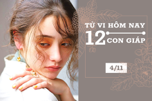Tử vi hàng ngày hôm nay 4/11 của 12 con giáp: Sửu tài lộc giảm sút, Ngọ có quý nhân tương trợ