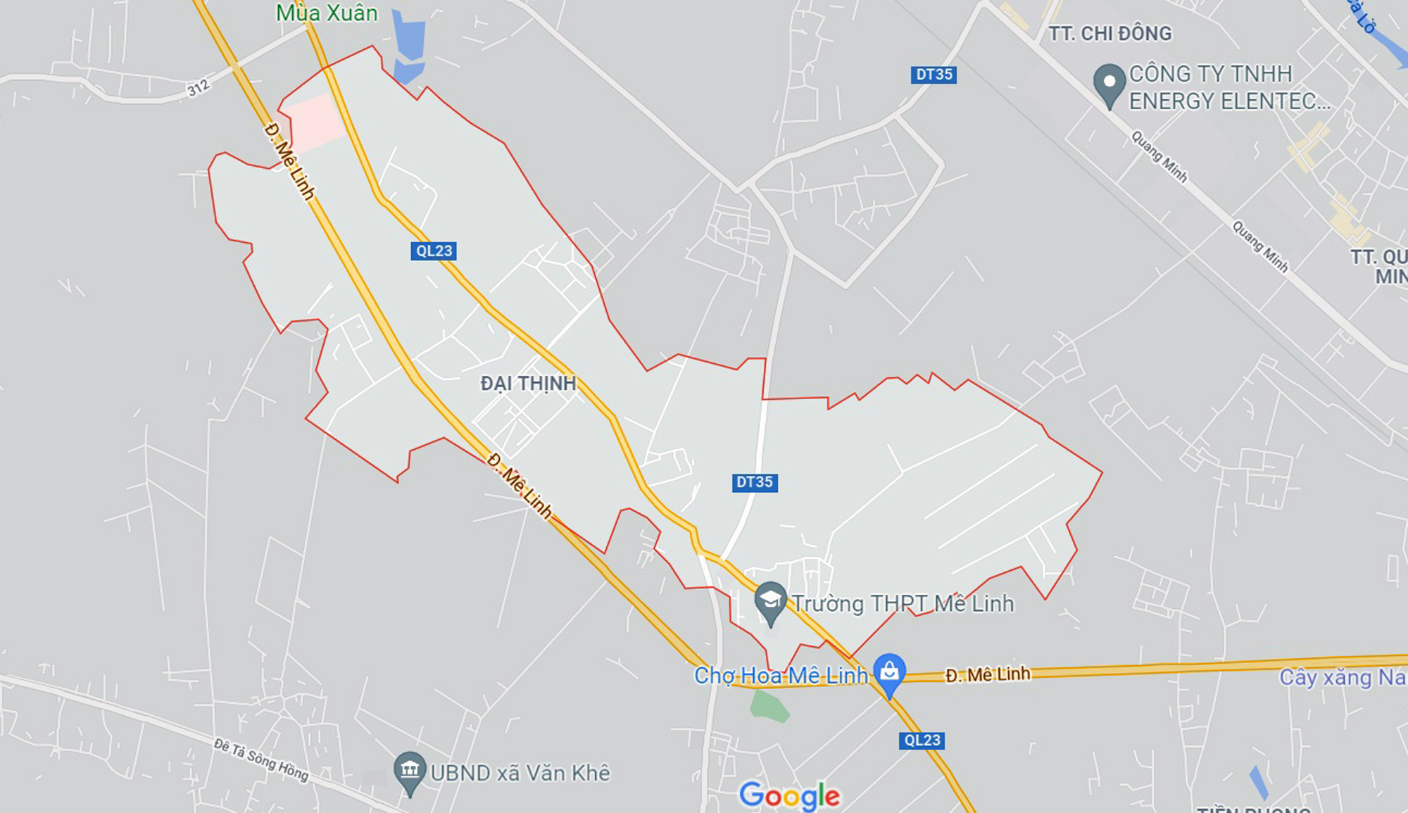 Những khu đất sắp thu hồi để mở đường ở xã Đại Thịnh, Mê Linh, Hà Nội (phần 1) - Ảnh 1. Những khu đất sắp thu hồi để mở đường ở xã Đại Thịnh, Mê Linh, Hà Nội (phần 1) - Ảnh 1.