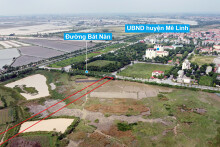 Những khu đất sắp thu hồi để mở đường ở xã Đại Thịnh, Mê Linh, Hà Nội (phần 1)