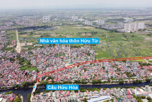 Những khu đất sắp thu hồi để mở đường ở xã Hữu Hòa, Thanh Trì, Hà Nội (phần 2)