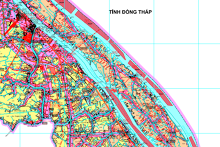 Bản đồ quy hoạch sử dụng đất phường Tân Lộc, quận Thốt Nốt, TP Cần Thơ