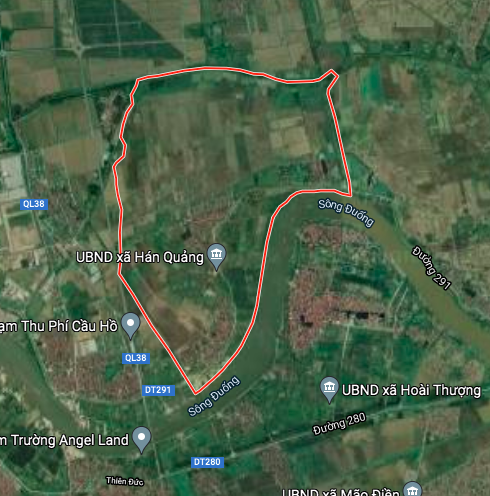 Kế hoạch sử dụng đất xã Hán Quảng, Quế Võ, Bắc Ninh năm 2021 - Ảnh 1.