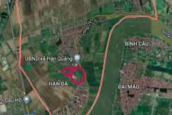 Đất có quy hoạch ở xã Hán Quảng, Quế Võ, Bắc Ninh