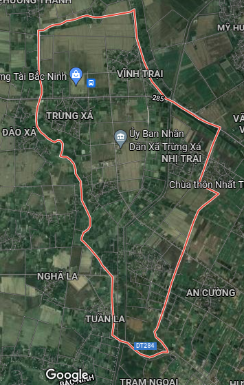 Đường sẽ mở ở xã Trừng Xá, huyện Lương Tài, Bắc Ninh - Ảnh 1. Đường sẽ mở ở xã Trừng Xá, huyện Lương Tài, Bắc Ninh - Ảnh 1.