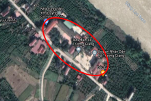 Đất có quy hoạch ở xã Trường Giang, huyện Lục Nam, tỉnh Bắc Giang