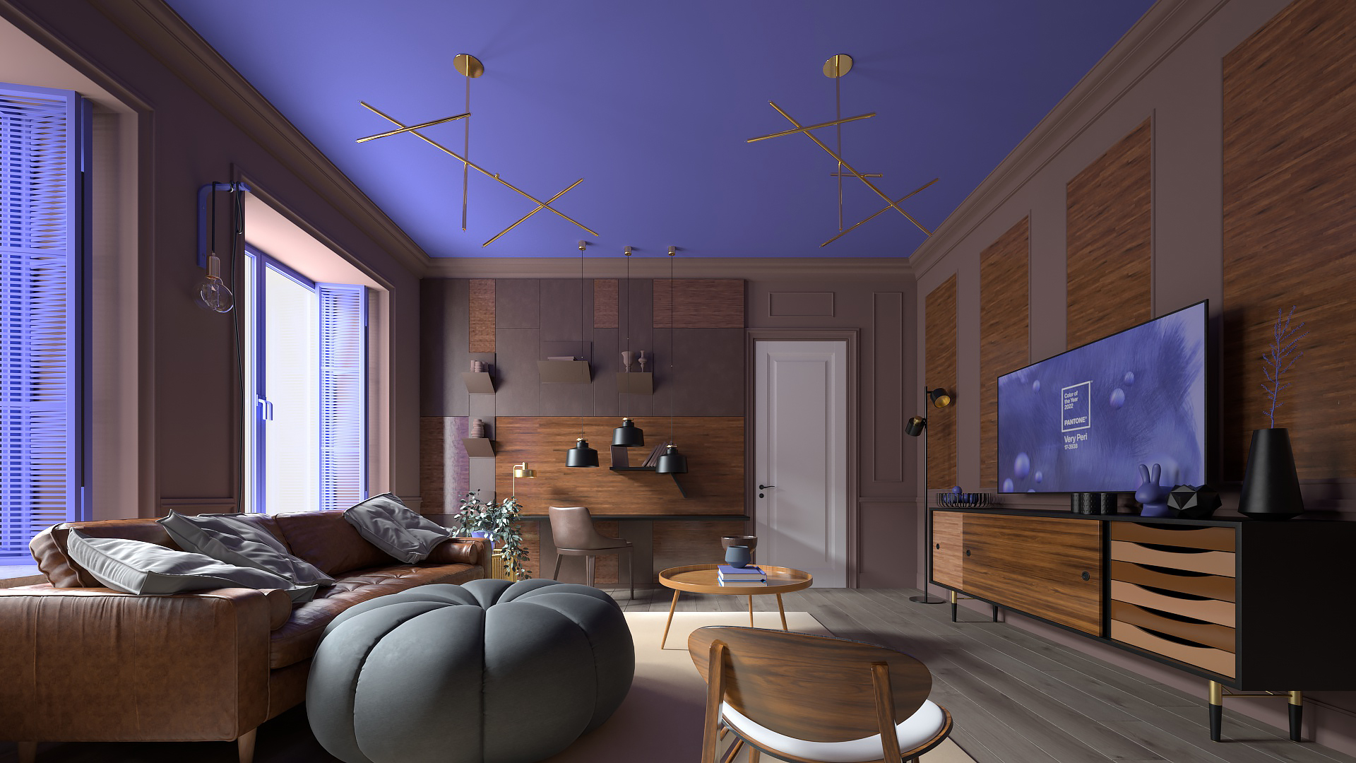 Pantone công bố màu sắc của năm 2022: Màu xanh hoa dừa cạn Very Peri - Ảnh 2. Pantone công bố màu sắc của năm 2022: Màu xanh hoa dừa cạn Very Peri - Ảnh 2.