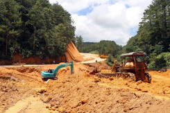 Chưa cân đối được vốn đầu tư 62 km còn lại tuyến QL24 nối Tây Nguyên với các tỉnh ven biển