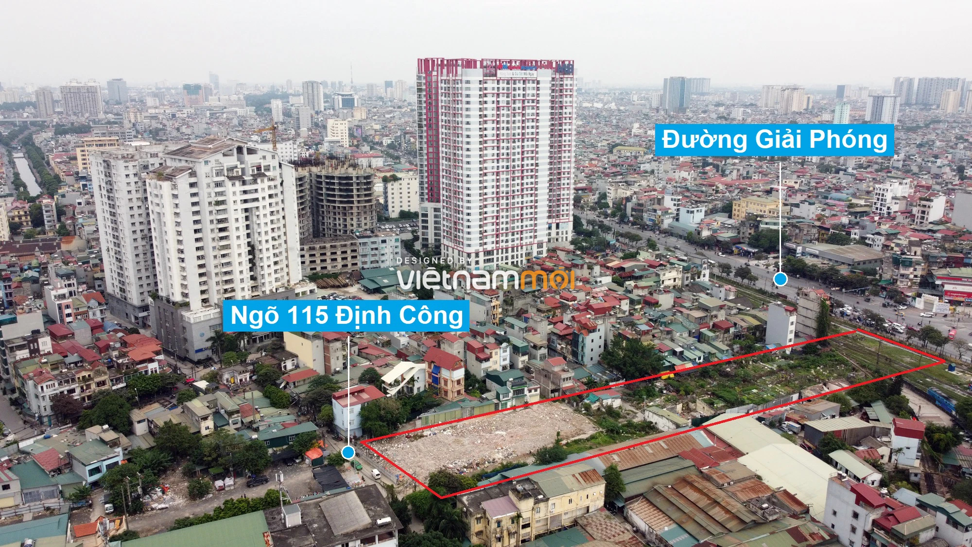 Đường sẽ mở theo quy hoạch ở phường Thịnh Liệt, Hoàng Mai, Hà Nội (phần 6) - Ảnh 4. Đường sẽ mở theo quy hoạch ở phường Thịnh Liệt, Hoàng Mai, Hà Nội (phần 6) - Ảnh 4.