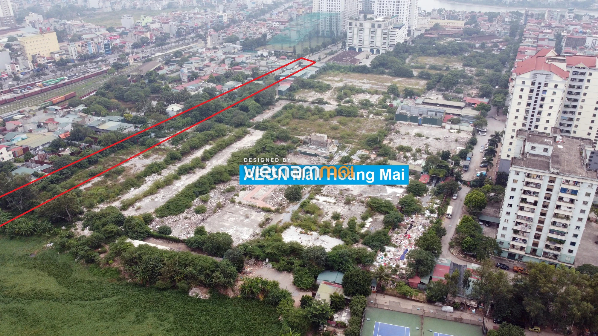 Đường sẽ mở theo quy hoạch ở phường Thịnh Liệt, Hoàng Mai, Hà Nội (phần 6) - Ảnh 9. Đường sẽ mở theo quy hoạch ở phường Thịnh Liệt, Hoàng Mai, Hà Nội (phần 6) - Ảnh 9.
