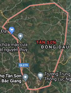 Đất có quy hoạch ở xã Tân Sơn, huyện Lục Ngạn, tỉnh Bắc Giang - Ảnh 1.