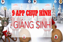 9 app chụp hình Giáng sinh đẹp và độc đáo