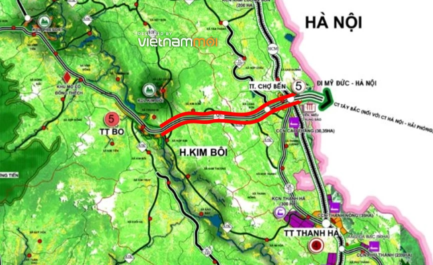 Đường sẽ mở ở tỉnh Hòa Bình - Ảnh 2.