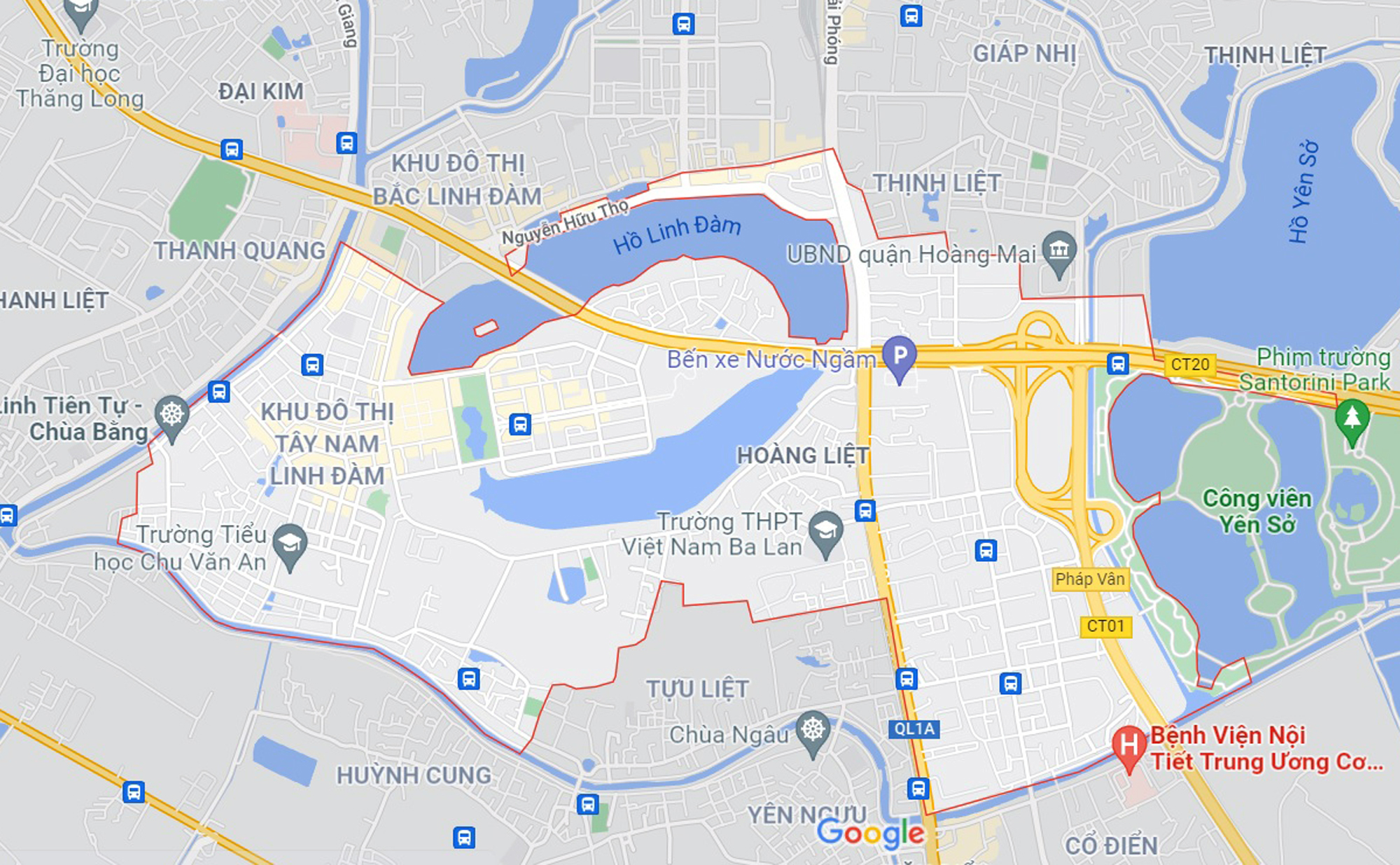 Đường sẽ mở theo quy hoạch ở phường Hoàng Liệt, Hoàng Mai, Hà Nội (phần 2) - Ảnh 1. Đường sẽ mở theo quy hoạch ở phường Hoàng Liệt, Hoàng Mai, Hà Nội (phần 2) - Ảnh 1.