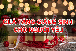 Gợi ý những món quà tặng giáng sinh bất ngờ cho người yêu