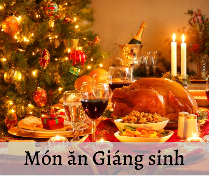 Tổng hợp những món ăn đặc trưng trong ngày lễ Giáng sinh