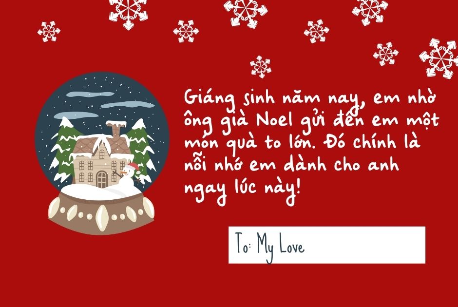 Top 30 lời chúc Giáng sinh ý nghĩa và hài hước cho người yêu năm 2021 - Ảnh 3.
