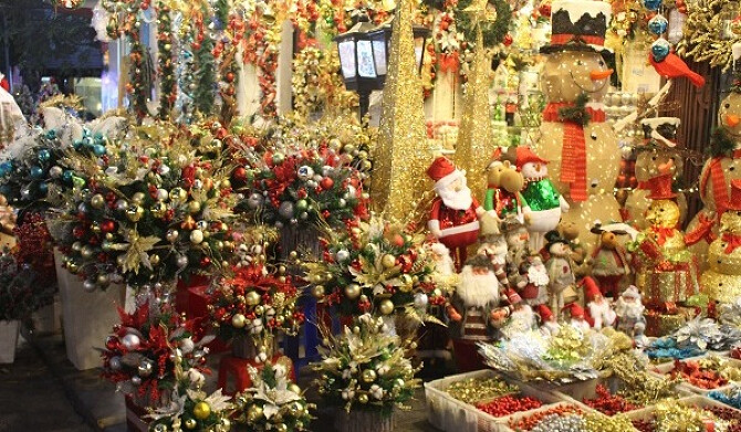 Những địa điểm bán đồ trang trí Noel đẹp nhất