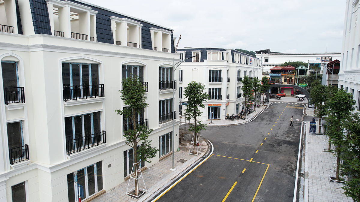 'Mục sở thị' khu phố phong cách châu Âu trung tâm TP Yên Bái - Ảnh 6.