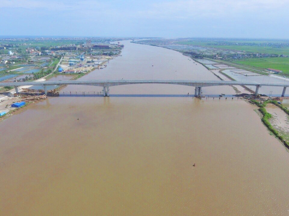 Sẽ xây cầu vượt sông Ninh Cơ, Nam Định đầu năm 2023 - Ảnh 1. Sẽ xây cầu vượt sông Ninh Cơ, Nam Định đầu năm 2023 - Ảnh 1.