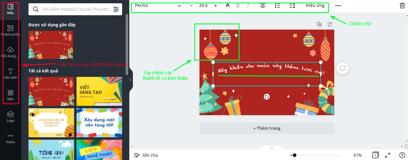 Hướng dẫn tạo thiệp Giáng sinh online độc đáo, sáng tạo năm 2021 - Ảnh 5.