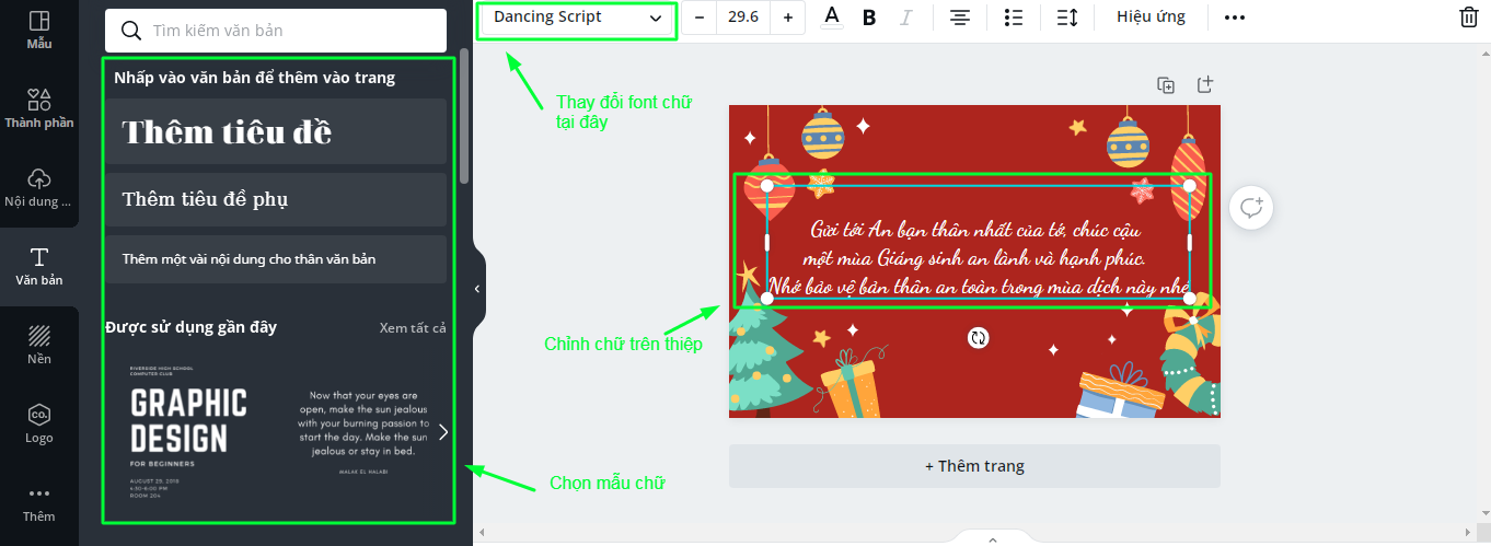 Hướng dẫn tạo thiệp Giáng sinh online độc đáo, sáng tạo năm 2021 - Ảnh 6.