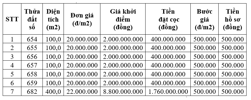 TP Thái Nguyên đấu giá 7 thửa đất, khởi điểm 20 triệu đồng/m2 - Ảnh 1. TP Thái Nguyên đấu giá 7 thửa đất, khởi điểm 20 triệu đồng/m2 - Ảnh 1.